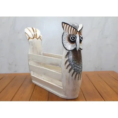  Ahşap Baykuş Gazetelik