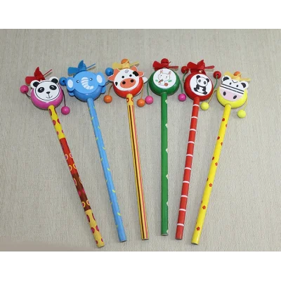 BUĞZ Ahşap Hayvan Figürlü Kurşun Kalem