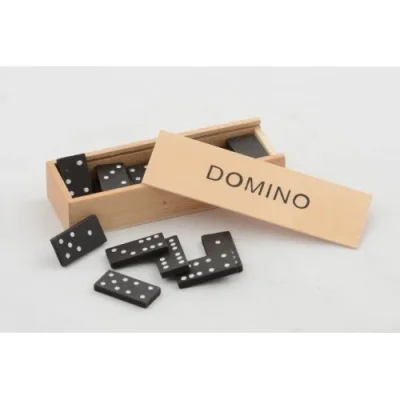  Ahşap Kutulu Domino Oyunu Model 2