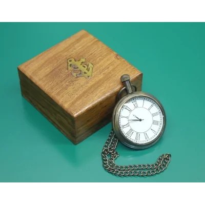 BUĞZ Ahşap Kutulu Köstekli Saat 15503