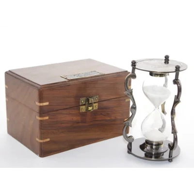 BUĞZ Ahşap Kutulu Pirinç Kumsaati Ksk2060