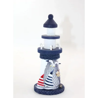 BUĞZ Ahşap Marin Deniz Feneri Model 5