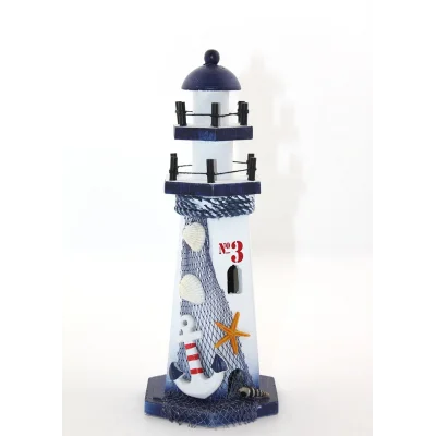 BUĞZ Ahşap Marin Deniz Feneri Model 9