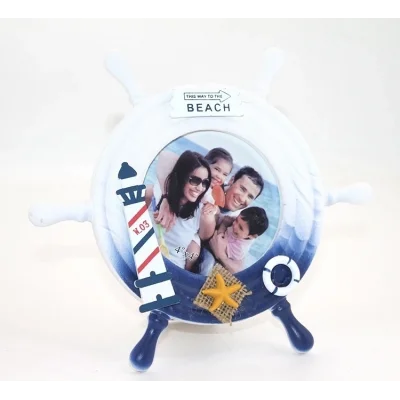 BUĞZ Ahşap Marin Dümenli Çerceve Alk2470