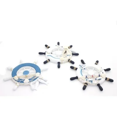  Ahşap Marin Duvara Asmalı Dümen