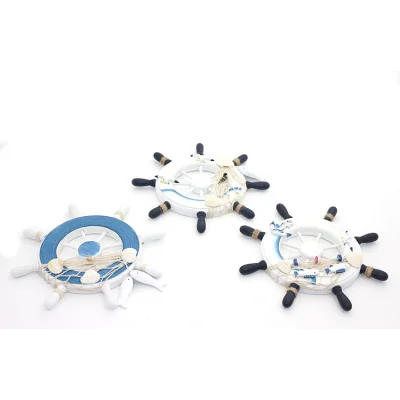 BUĞZ Ahşap Marin Duvara Asmalı Dümen