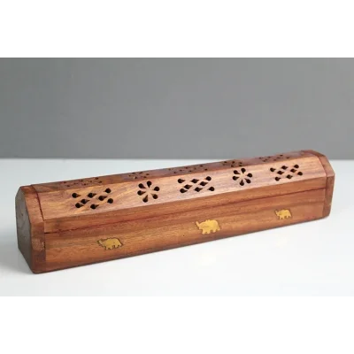 BUĞZ Ahşap Maun Tabut Tütsülük Model 1