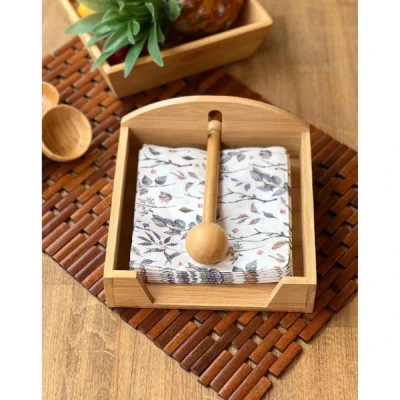 BUĞZ Ahşap Peçetelik