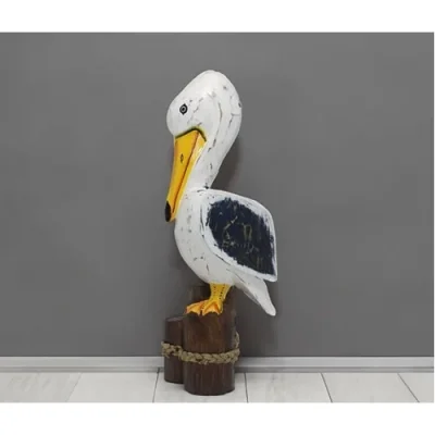  Ahşap Pelikan 50 Cm