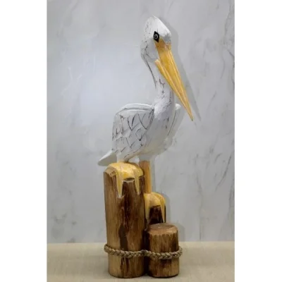  Ahşap Pelikan 60 Cm