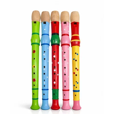 BUĞZ Ahşap Renkli Flüt Büyük