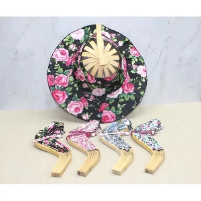  Ahşap Şapkalı Yelpaze