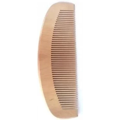 BUĞZ Ahşap Tarak 12li Paket Dar Dişli Oval