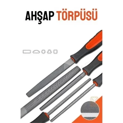 BUĞZ Ahşap Törpüsü 5 Model Ahşap Törpü Seti