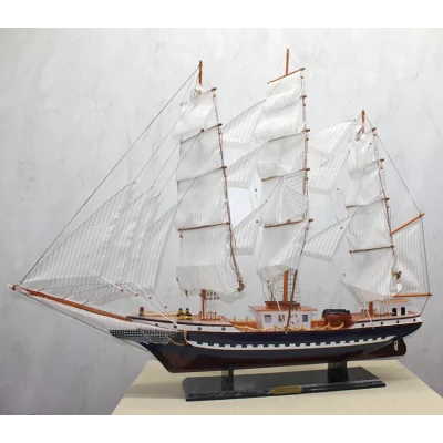 BUĞZ Ahşap Yelken Gemi Model 4