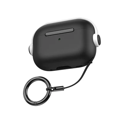 BUĞZ Airpods Pro 2 (2.nesil) Cool Kılıf - Siyah-beyaz