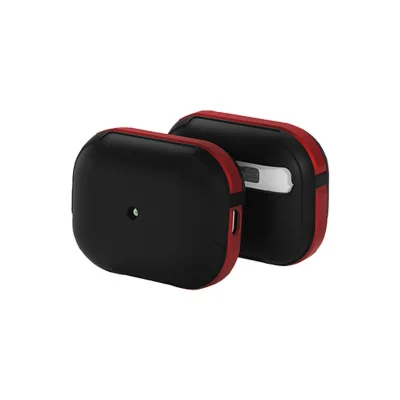 BUĞZ Airpods Pro 2 (2.nesil) Mo-a8 Armor Kılıf - Kırmızı