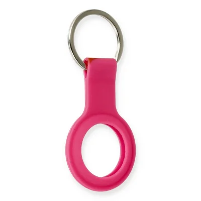 BUĞZ Airtag Silikon Kılıf - Pembe
