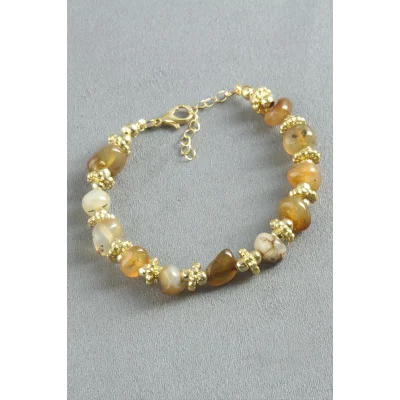 BUĞZ Akik Doğaltaş Bileklik