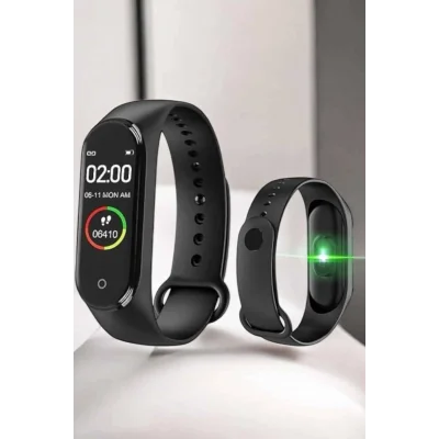 BUĞZ Akıllı Bileklik Fitness ve Sağlık İçin Akıllı Bileklik Adım Sayar, Kalp Atışı, Uyku İzleme - BUĞZ