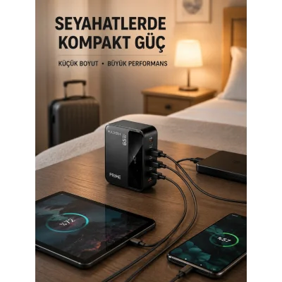 BUĞZ Akıllı Güç Dağılımlı 4 Girişli Şarj İstasyonu