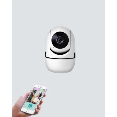 BUĞZ Akıllı Kontrol ve Hareket Takipli 1080P Kablosuz Güvenlik Kamerası – Gece Görüşlü ve İki Yönlü Sesli - Lisinya