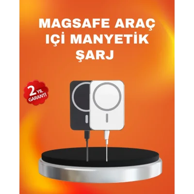 BUĞZ Akıllı Koruma Sistemli MagSafe Araç Tutucu iPhone 12/13/14 Uyumlu