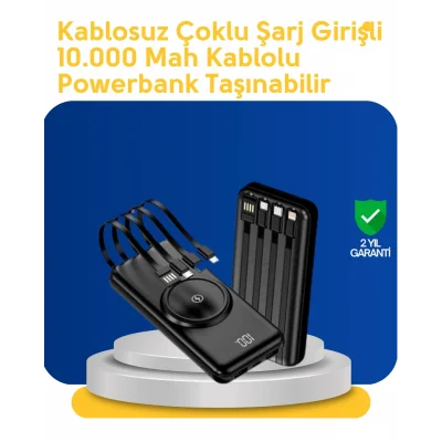 BUĞZ Akıllı Koruma Sistemli Powerbank – Hızlı, Güvenli ve Modern