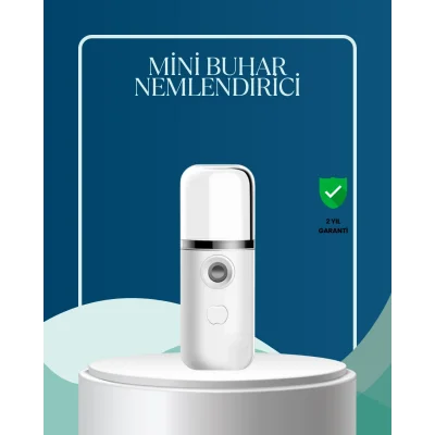 BUĞZ Akıllı Pro Teknolojili Şarjlı Nemlendirici – Portatif Cilt ve Hava Nemlendirici Cihaz