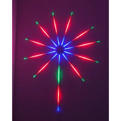 BUĞZ Akıllı RGB LED Havai Fişek Duvar Lambası Kumandalı ve Uygulama Kontrollü