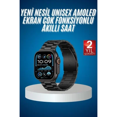 BUĞZ Akıllı Saat 3 Kordonlu Waterproof Adımsayar, Titreşim ve GPS Özelliği - BUĞZ