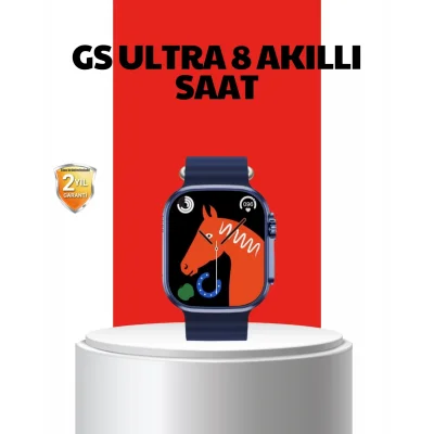 BUĞZ Akıllı Saat 360 mAh Çoklu Spor Modlu Lacivert Siyah Kordon