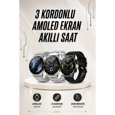 BUĞZ Akıllı Saat Arama Cevaplama Müzik Dinleme GPS Takibi