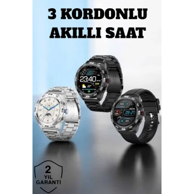 BUĞZ Akıllı Saat Arama Cevaplayan Titreşim Özelliğiyle Bildirim Görebilen