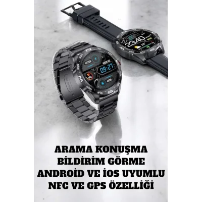 BUĞZ Akıllı Saat Arama Cevaplayan Titreşim Özelliğiyle Bildirim Görebilen - BUĞZ