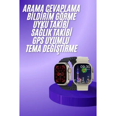 BUĞZ Akıllı Saat Bluetooth Bağlantılı Uyku ve Sağlık Takibi - BUĞZ