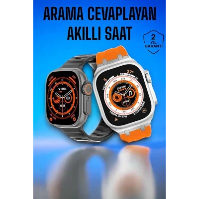 BUĞZ Akıllı Saat GPS, Sağlık Ve Uyku Takibi Arama Cevaplayan Bluetooth Bağlantılı (Kopya) - BUĞZ