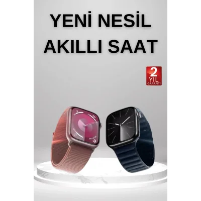 BUĞZ Akıllı Saat İos Andorid Destekli Arama Özeliği Sensörlü Bluetooth Bağlantılı