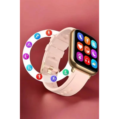 BUĞZ Akıllı Saat Sesli Görüşme Bildirim Görme Uyku ve Sağlık Takibi