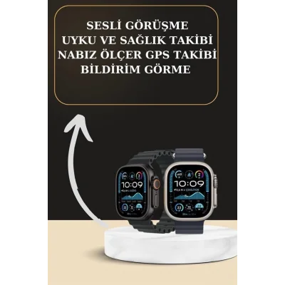  Akıllı Saat Sesli Görüşme Titreşimli GPS Bağlantısı Müzik Dinleme Sosyal Medya Bildirimleri