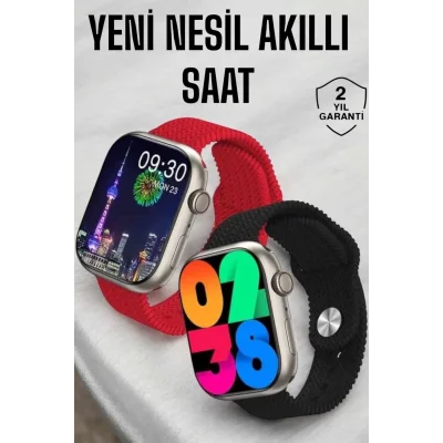  Akıllı Saat Tema Değiştirme Uyku ve Sağlık Takibi Bluetooth Bağlantılı