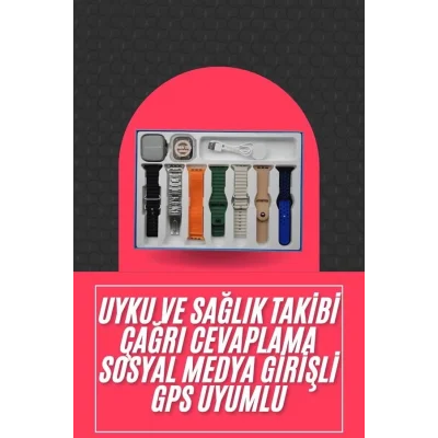  Akıllı Saat Unisex Akıllı Saat Çoklu Kordon Seçeneği Çelik Kordon Plastik Kordon