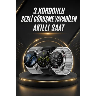 BUĞZ Akıllı Saat Uyku ve Sağlık Takibi NFC Uyumlu Bluetoooth Bağlantılı Android İOS Uyumlu
