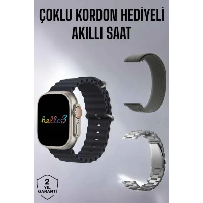  Akıllı Saat Yeni Nesil Bluetooth Bağlantılı Uyku Sağlık Takibi GPS Ve NFC Uyumlu