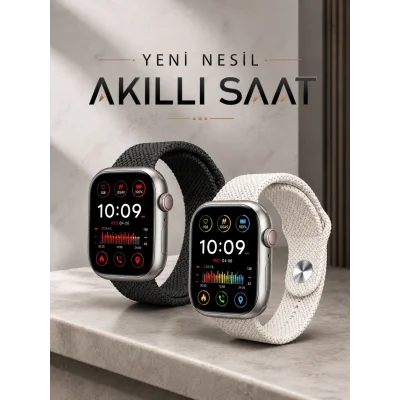 BUĞZ Akıllı Saat Yeni Nesil GPS Özelliği NFC Ve Uyku Takibi