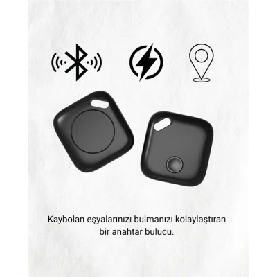 BUĞZ Akıllı Takip Teknolojisi ile Eşyalarınızı Korumaya Alın | Bul Uygulaması Destekli, Uzak Mesafe Bluetooth Takibi ve Uzun Ömürlü Batarya - Lisinya