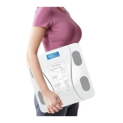 BUĞZ Akıllı Tartı Bluetooth Bağlantılı Yağ Ölçebilen Tartı Yeni Nesil - BUĞZ