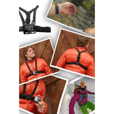 BUĞZ Aksiyon Kamerası Göğüse Sabitleme Kemeri