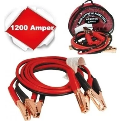 BUĞZ Akü Takviye Kablosu 1200 Amper (taşıma Çantalı)