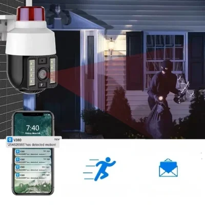 BUĞZ Alarmlı Dış Mekan Güvenlik Kamerası